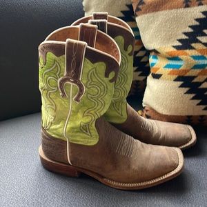 Horse Power square toe cowgirl boots